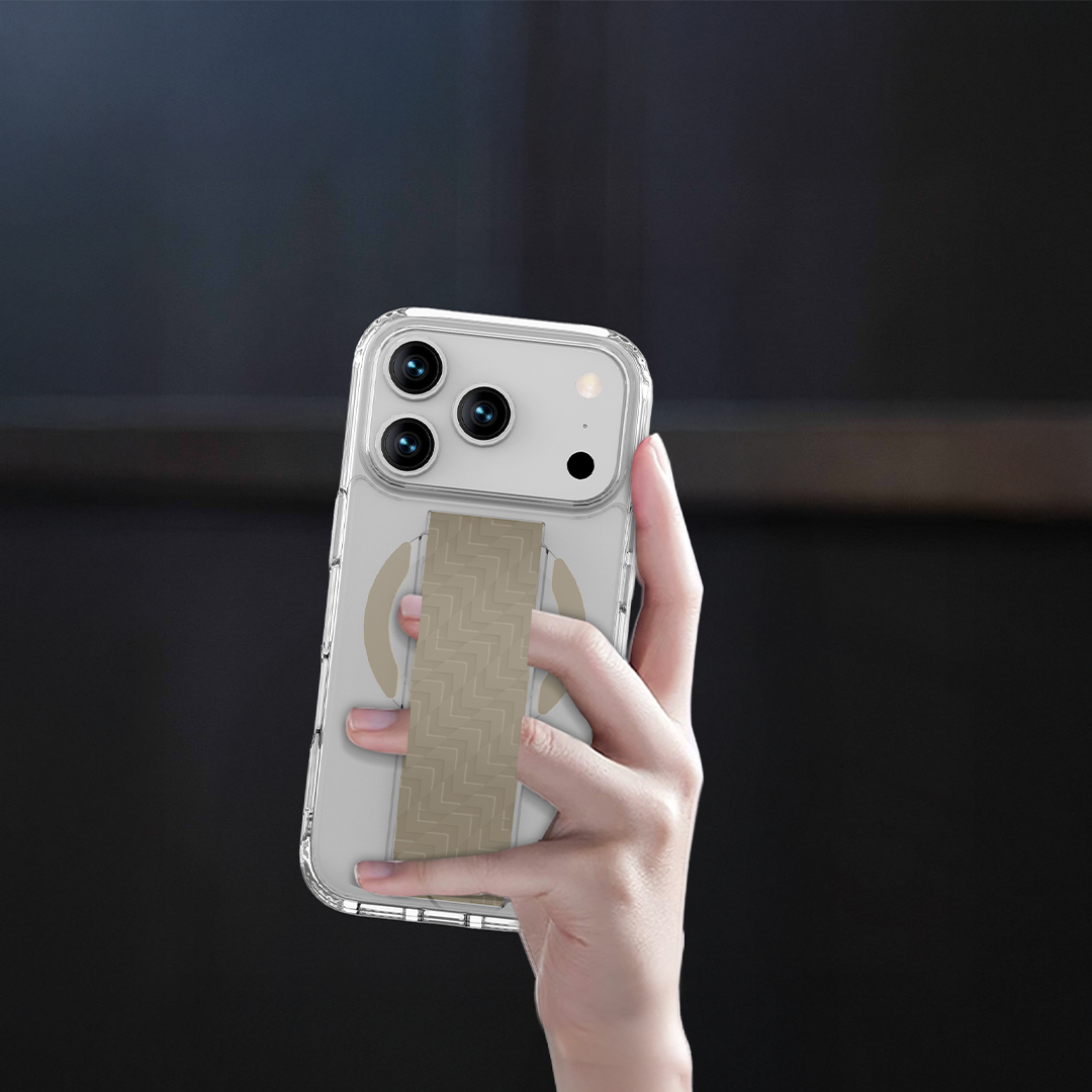 LZEL MagNexa Grip MagSafe Case for iPhone 17 Pro Max | Titanium LZEL MagNexa Grip MagSafe Case for iPhone 17 Pro Max | Titanium